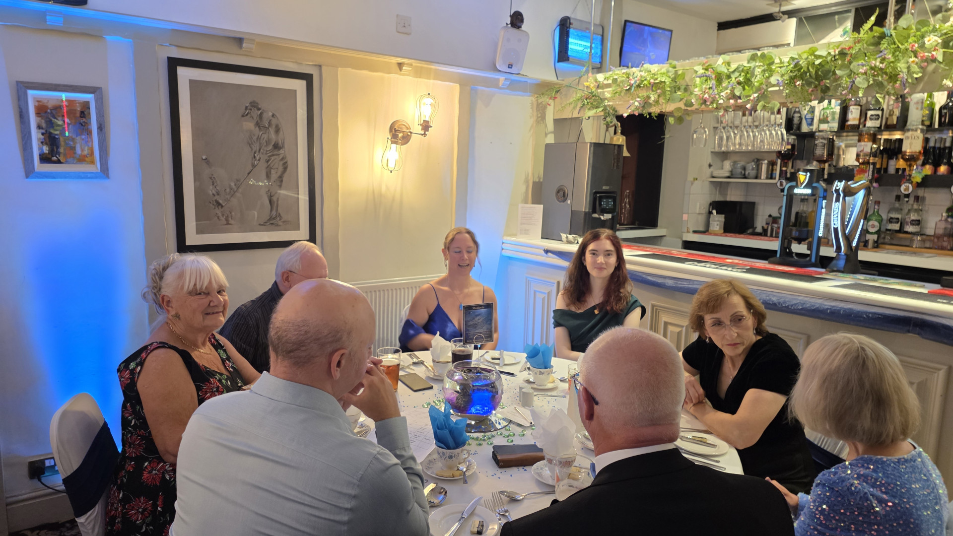 Table Awards Fifty year anniversary dinner Alsager sub aqua club