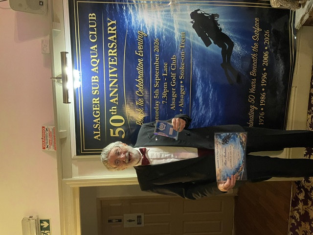 Alsager Sub Aqua Club Member of the year 2026